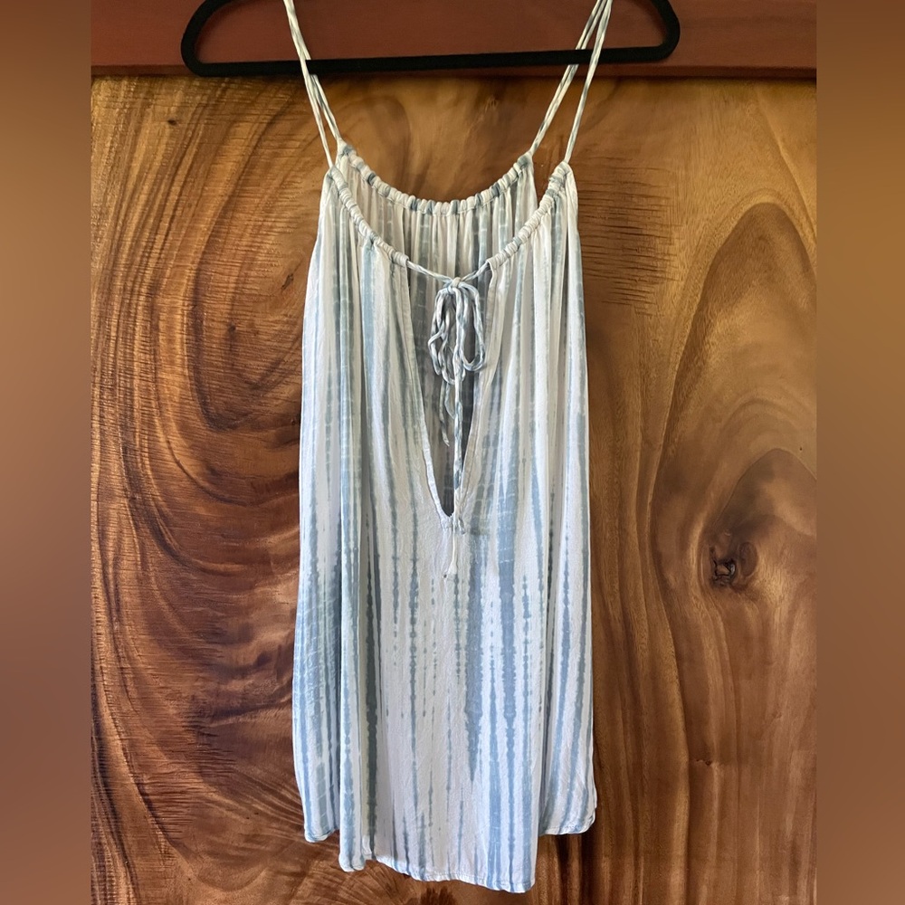 Acacia coverup indigo dye